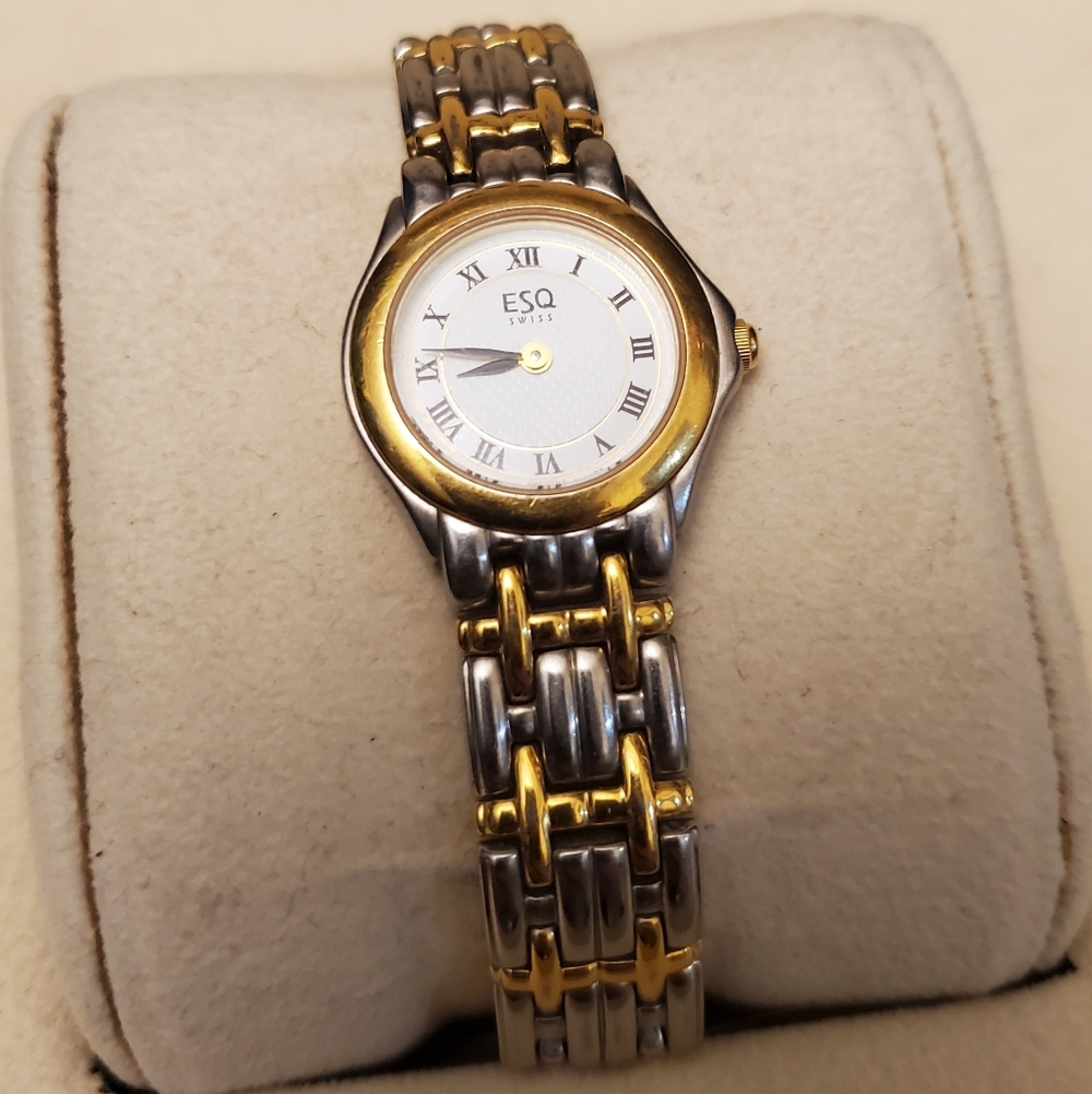 ESQ Ladies Two Tone Wristwatch